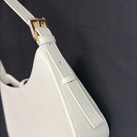 DeMellier Off-White Tokyo Small Shoulder Bag with Gold Hardware - Picture 4 of 12